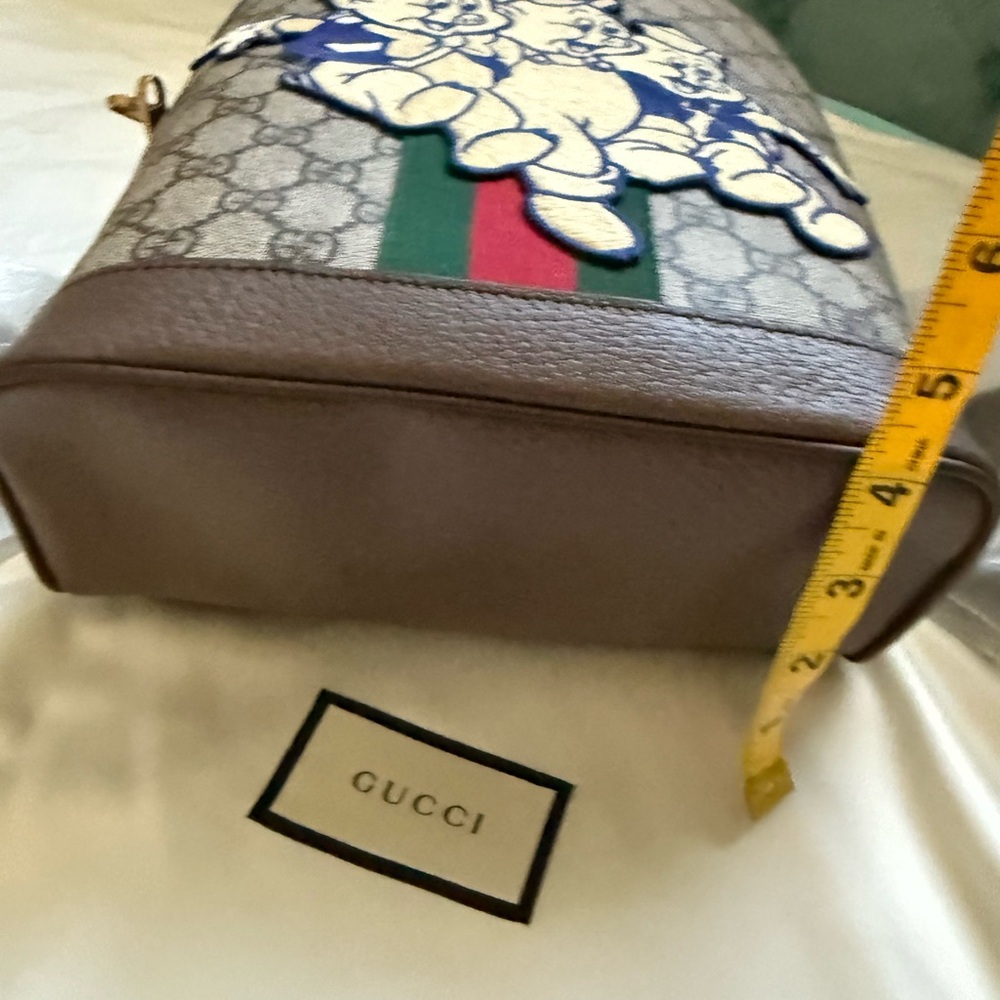 Gucci GG Supreme Ophidia Three Little Pigs Mini Backpack - Picture 8 of 8
